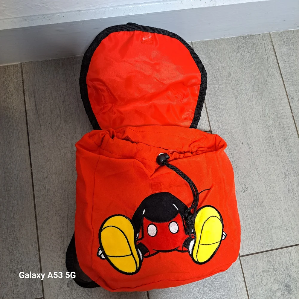 Mickey Mouse Red Backpack for Kids
